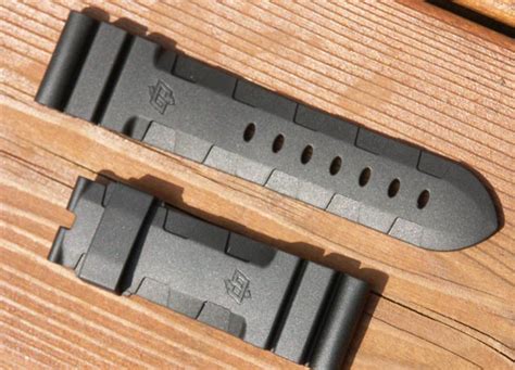 how to clean panerai rubber strap|panerai aftermarket straps.